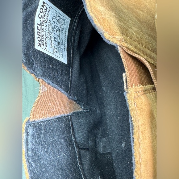 Sorel Women's Emelie Chelsea Boot Light and HeavyRain Waterproof Camel Brown 9.5 - Picture 7 of 8